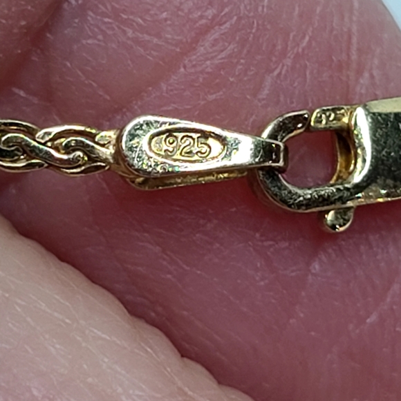 Diamond ( Genuine) Sterling Silver Necklace - Picture 12 of 15